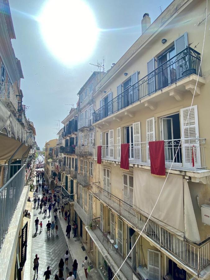 Casa Chalichiopoulo, Corfu Town Apartment Bagian luar foto